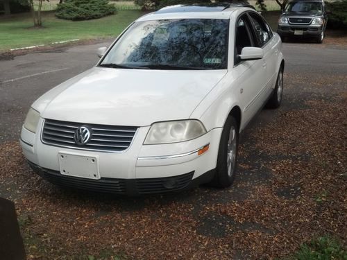 2001 vw passat glx 4motion fully loaded for parts