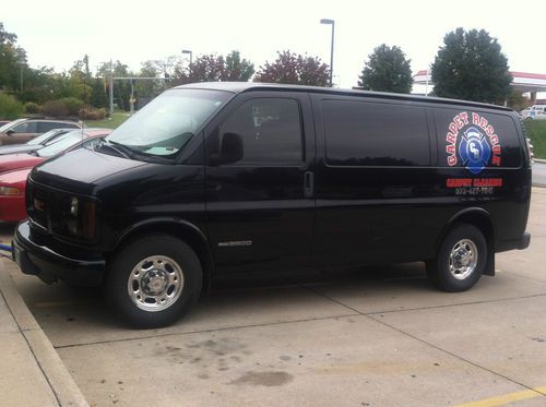 Turn-key carpet cleaning biz: van, equipment, chemicals