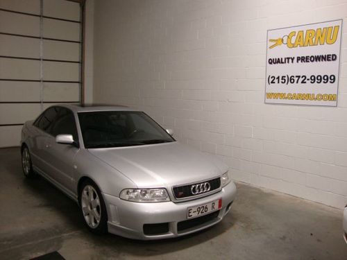 2000 audi s4 silver six speed clean carfax