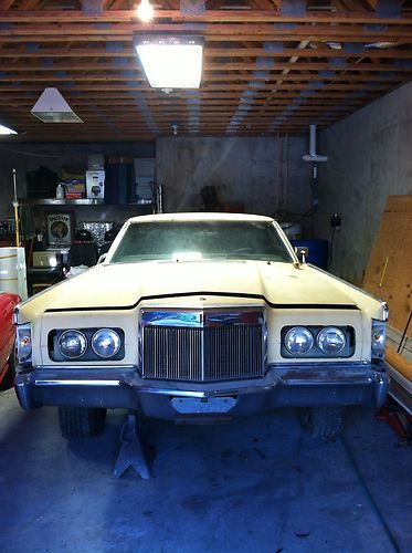 1969 lincoln mark iii base 7.5l