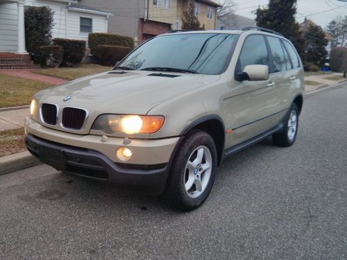 2002 bmw x5 3.0i sport utility 4-door 3.0l no reserve runs and drives great