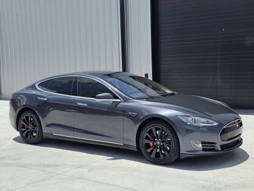 2014 Tesla Model S, US $18,495.00, image 8