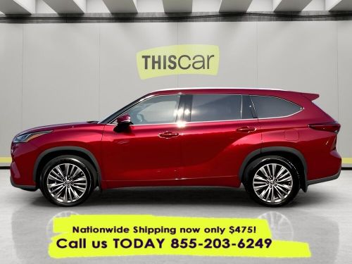 2021 toyota highlander platinum