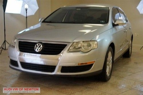 2007 silver vw passat 5-speed manual turbo leather keyless remote miles k73