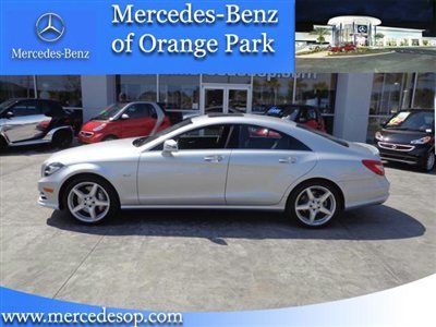 2012 mercedes benz cls550 sport sedan certified pre-owned with 100000 mile warr
