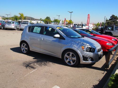 2012 chevrolet sonic ltz 1.8l gas saver!