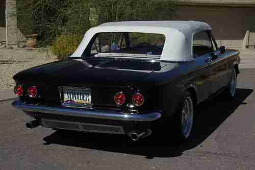 1963 Chevy Corvair Monza Convertible Custom Paint, Interior, Top, wheels, Nice, image 2