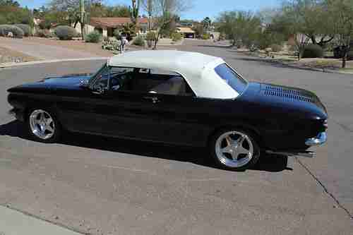 1963 Chevy Corvair Monza Convertible Custom Paint, Interior, Top, wheels, Nice, image 12