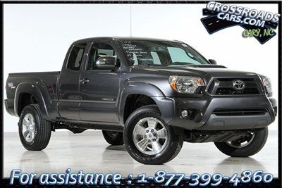 13 tacoma 721 miles trd sport factory warranty 4x4 4.0l v6 lcd screen trailer