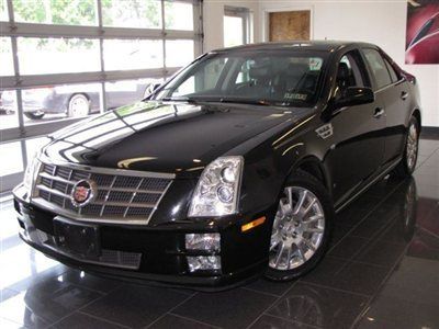 2008 cadillac sts sedan v6 w/1sc. navigation, sunroof