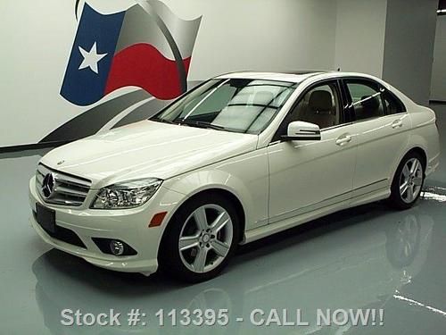 2010 mercedes-benz c300 sport automatic sunroof nav 16k texas direct auto