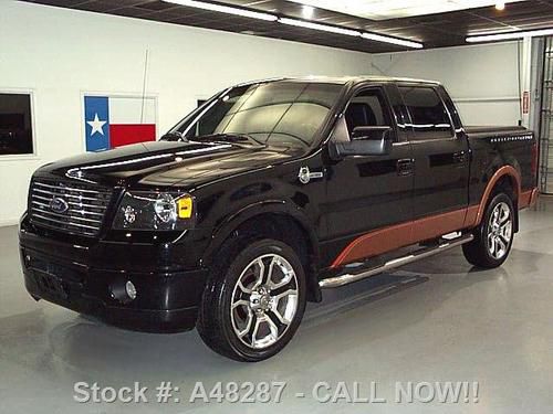 2008 ford f-150 harley-davidson crew 4x4 sunroof 64k mi texas direct auto