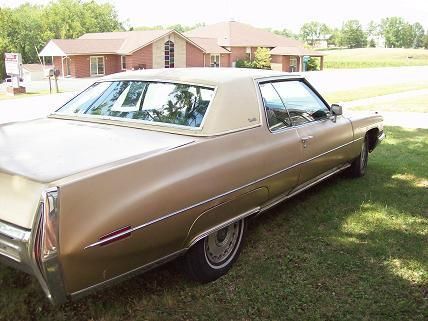 1972 cadillac coupe deville