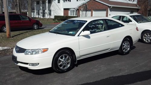 Clean clean 1 owner low mileage 2002 toyota solara