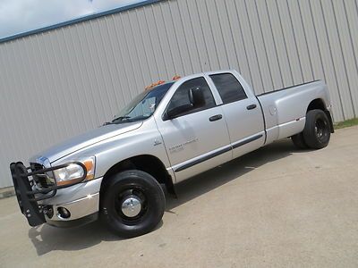 06 ram 3500 lone-star (6spd manual) cummins high-output 21+mpg carfax gooseneck$