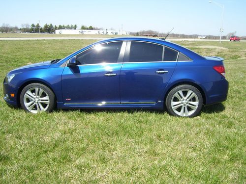 2013 chevrolet cruze ltz/ rs, sunroof, backup camera, one-owner