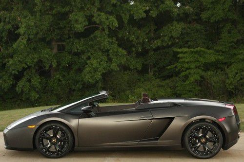 2008 gallardo spyder na auto show-one of a kind!