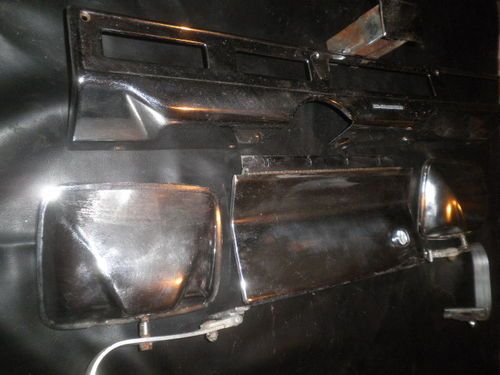 International harvester scout chrome mirrors, chrome dash parts, ash tray &amp;glov