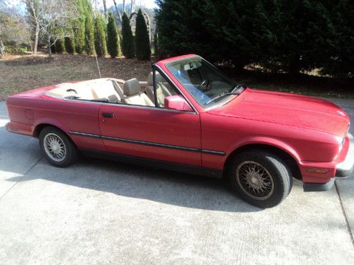 1990 bmw 325i convertible one owner 64,000 miles