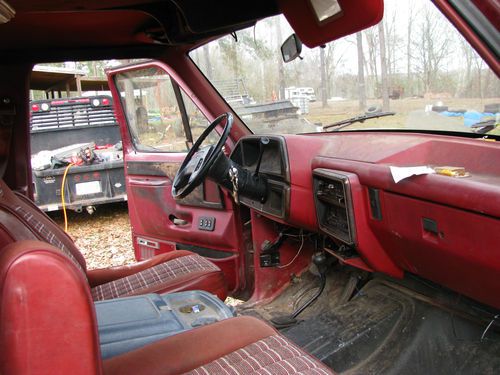 1988 ford f350 diesel crew cab 4x4 dually