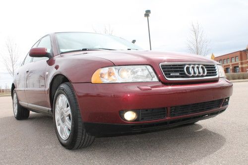 A4 1.8t quattro awd bose 66k fully serviced timing belt and brakes serviced mint