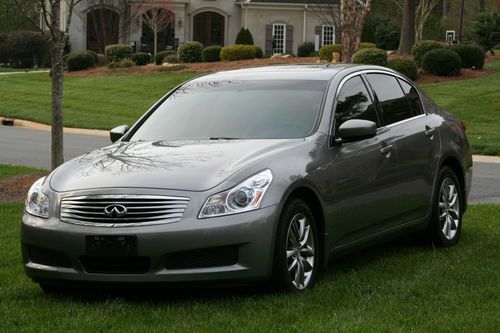 2009 infiniti g37 x sedan 4-door grey awd