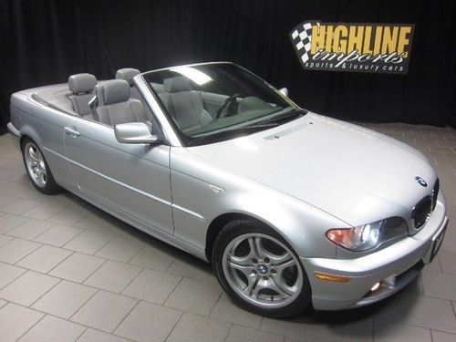 2004 bmw 330cic convertible, sport, premium  &amp; cold pkgs ** only 69k miles **