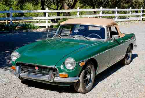 1972 MG MGB British Racing Green with Tan interior, US $10,500.00, image 10