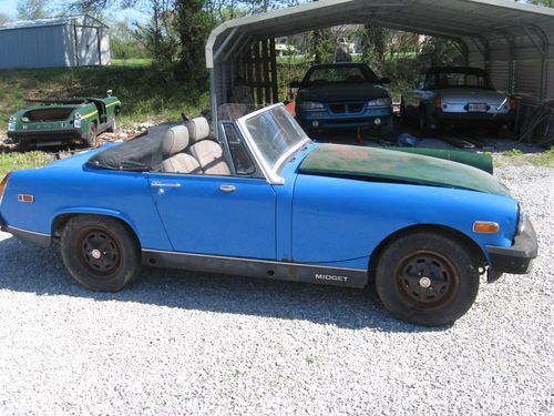 79 mgb convertible barn find