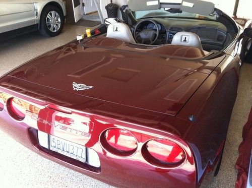 2003 chevrolet corvette 50th anniversary edition convertible 2-door 5.7l