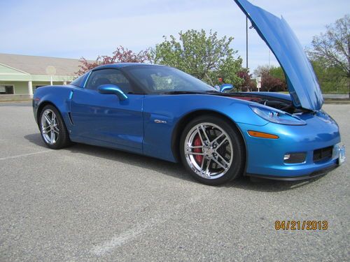 2008 chevrolet corvette z06, 2lz, navi, low miles