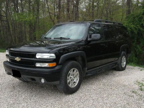 Chevrolet : 2004 suburban 1500 z71 4x4  8.1l 4x4 3rd row 1 owner sharp