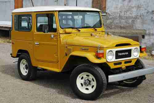 1982 FJ40 Toyota Land Cruiser PS AC Origional FJ40 Exceptional 83,000 original m, image 2