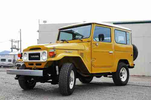 1982 FJ40 Toyota Land Cruiser PS AC Origional FJ40 Exceptional 83,000 original m, image 3