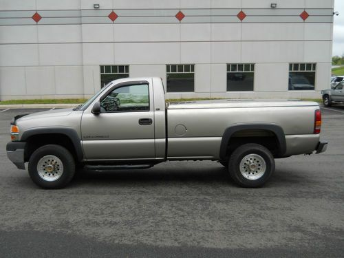 2001 gmc sierra 2500 sl 4x2 standard cab with 76,198 miles engine 6.0 v-8 / auto