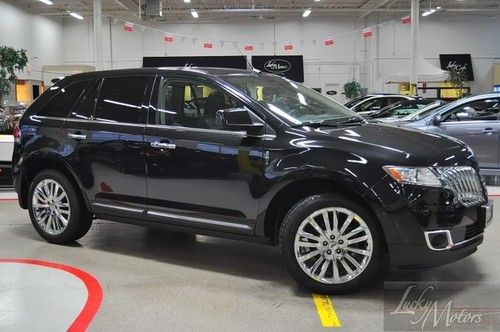 2011 lincoln mkx awd, navi, sat, ventilated seats, panorama, xenon, wood