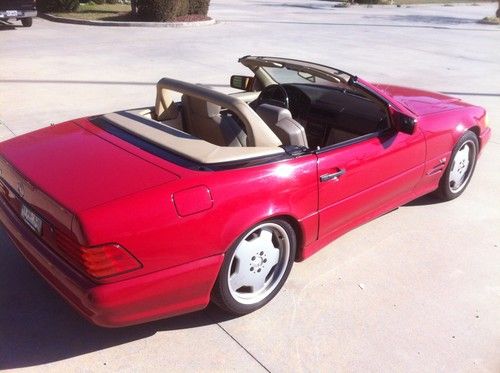 1997 mercedes benz sl 600 convertible