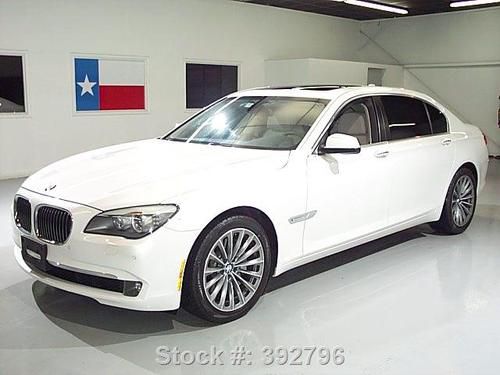 2011 bmw 740li twin turbo sunroof nav rear cam 34k mi texas direct auto