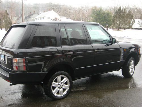 2003 land rover, range rover