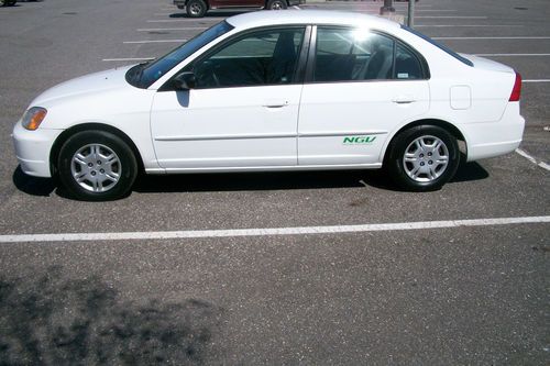 2001 honda civic gx cng ngv (low miles 54k)