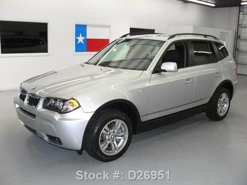 2006 bmw x3 3.0i awd 3.0l i6 auto pano sunroof 18k mi!! texas direct auto