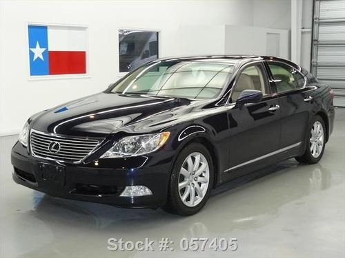 2008 lexus ls460 sunroof nav rear cam climate seats 36k texas direct auto