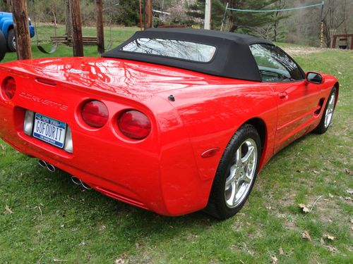 Chevrolet corvette convertible - 50th anniversary