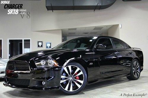 2012 dodge charger srt8 sedan only 15k miles! 6.4l hemi navigation 20s excellent