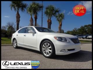 Lexus certified 3yrs/100k miles 2009 ls 460 navigation/comfort pkg &amp; more