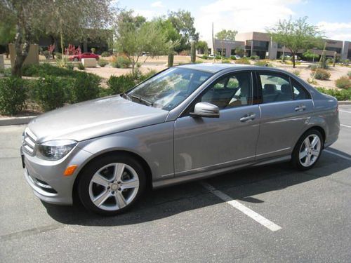 2011 mercedes benz c300 navigation moonroof warranty low miles below wholesale