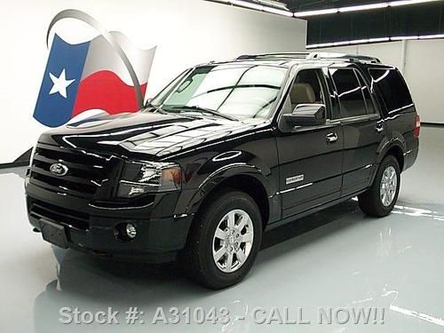 2008 ford expedition ltd 4x4 8 pass sunroof nav dvd 51k texas direct auto