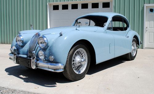 1955 jaguar xk140mc fixed head coupe - matching numbers