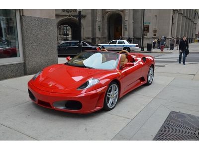 2005 f430 spider red / tan f1 nicely equipped call chris @ 630-624-3600