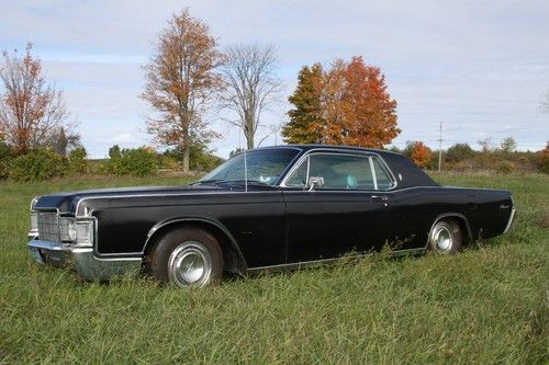 1969 lincoln continental 2 door coupe